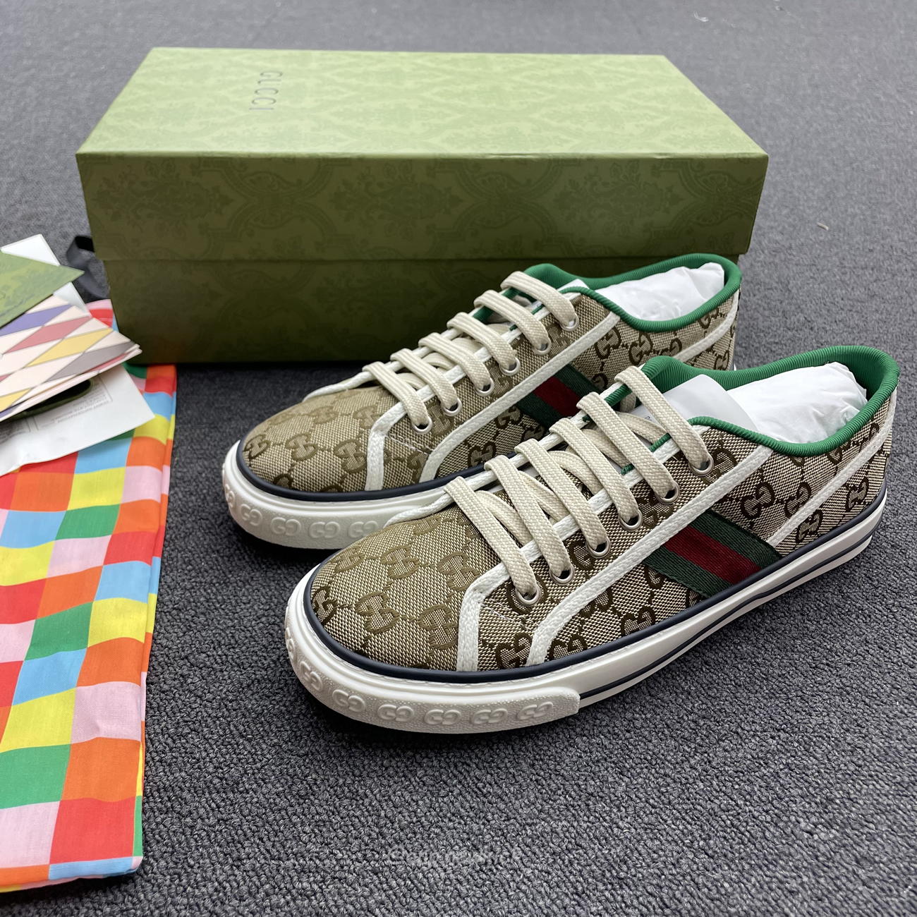 Gucci Tennis 1977 Gg 606111hvk209766 (12) - newkick.vip